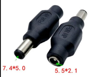 GMB NPC-5.2x2.5mm 7.4x5.0mm PIN DC to DC 20V Connector (FOR HP)