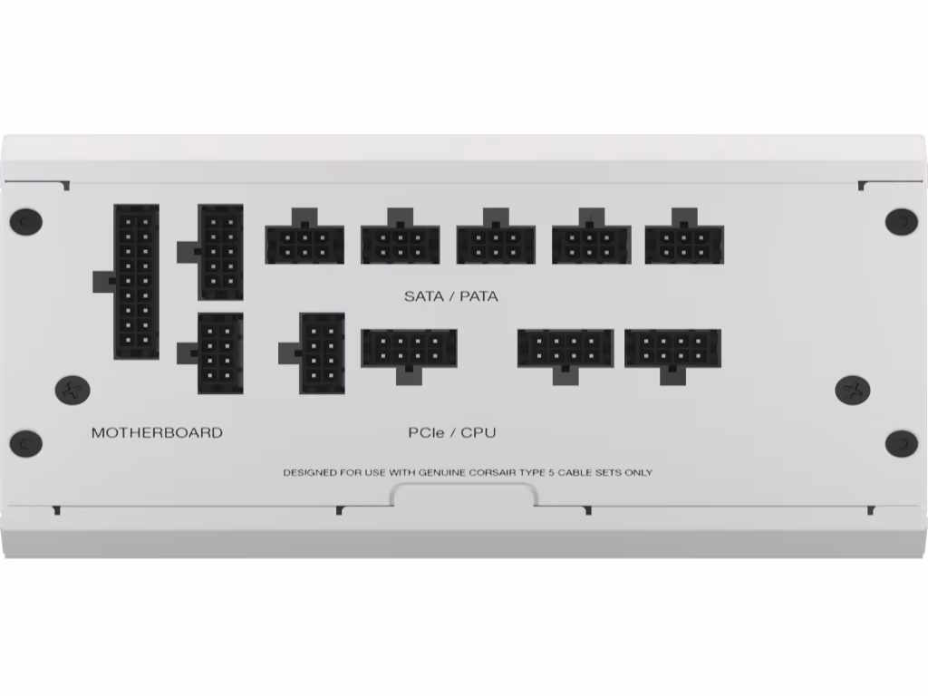 Napajanje CORSAIR SHIFT RM850x 750W/modularno/ATX/80+Gold/bela - Слика 3