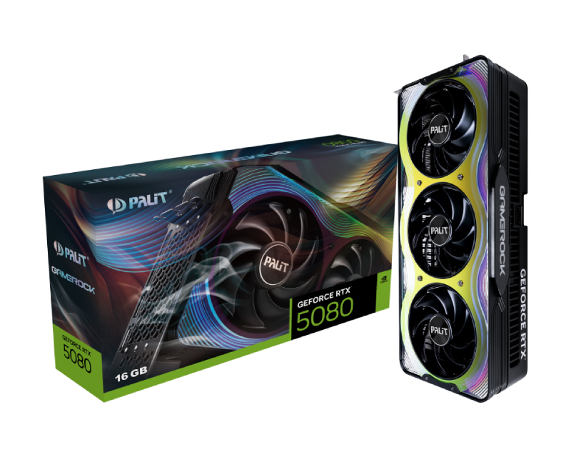 PALIT nVidia GeForce RTX 5080 16GB 256bit RTX 5080 GameRock grafička karta - Слика 2