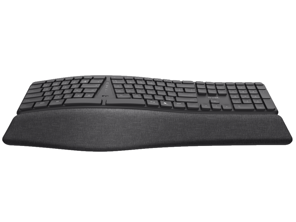 Tastatura TRUST KEYRA ERGO MULTI WRLS KEYBOARD US - Слика 5