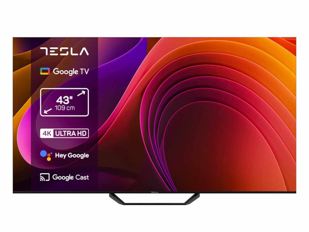 Televizor TESLA 43E655BUS/D-LED/43"/UHD/Smart/Google TV/crna - Слика 6