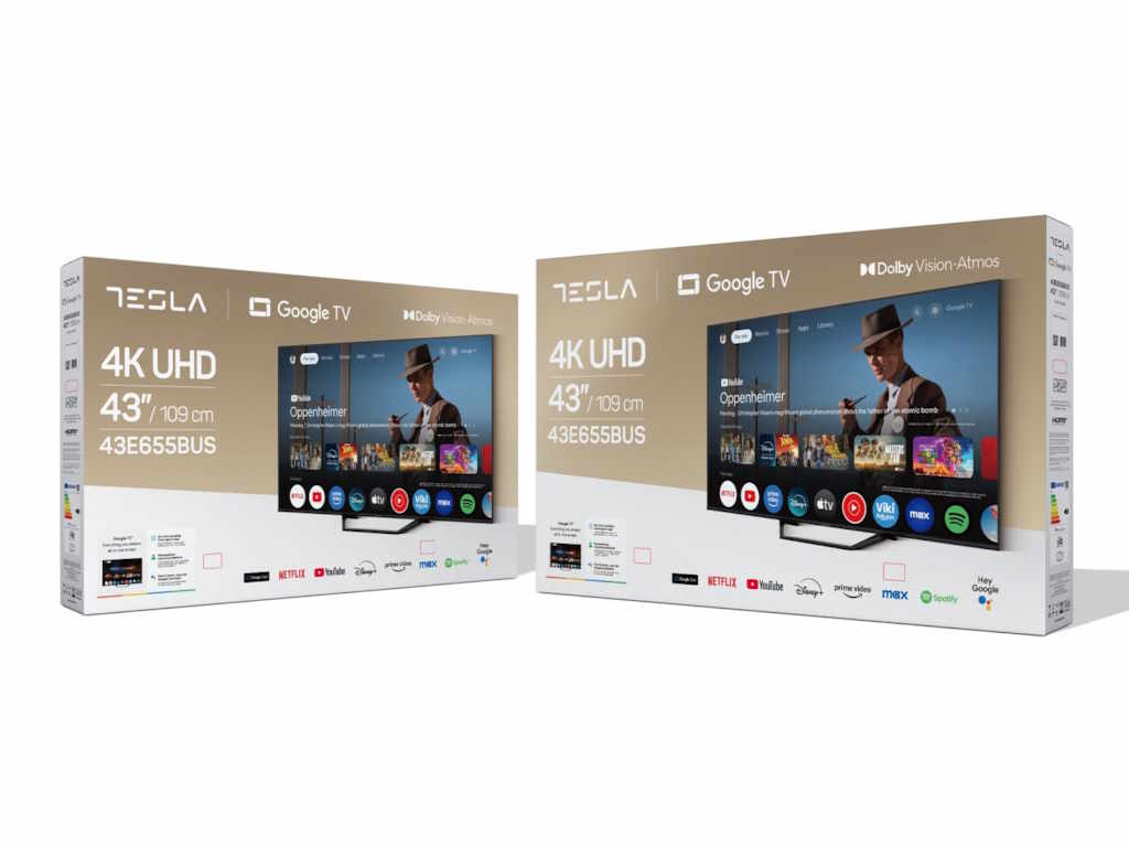 Televizor TESLA 43E655BUS/D-LED/43"/UHD/Smart/Google TV/crna - Слика 8