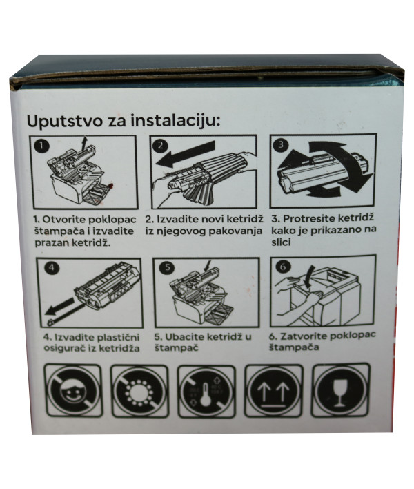 Toner Gembird CF541A/CF401A/CRG-054/CRG-045 C zam. kaseta za HP Cyan 1.3k - Слика 4