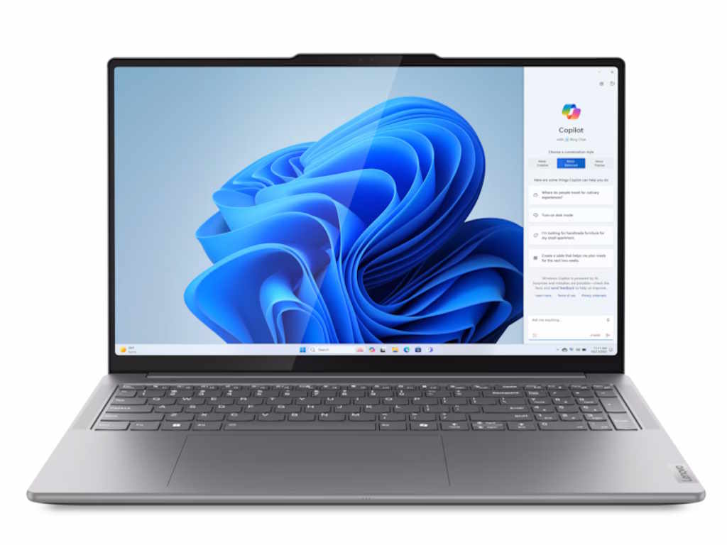 Laptop LENOVO Yoga Pro 9 16IMH9 DOS/16" 3.2K/U9-185H/32GB/1TB/RTX 4060-8GB/backlit ENG/siva - Слика 2