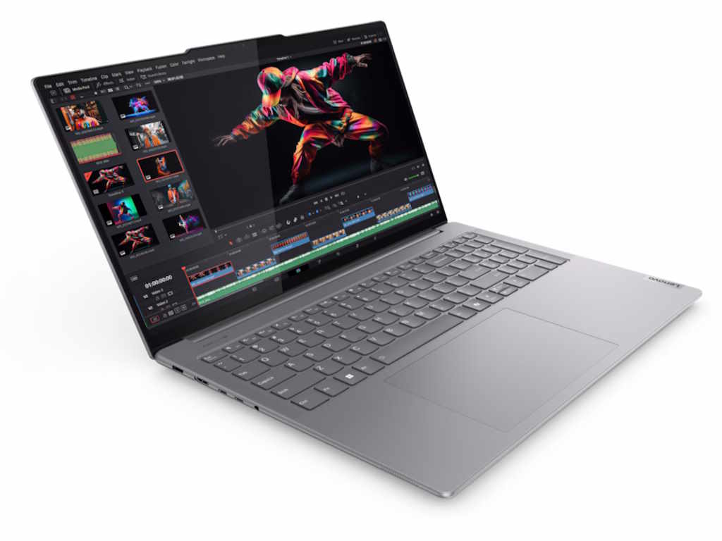 Laptop LENOVO Yoga Pro 9 16IMH9 DOS/16" 3.2K/U9-185H/32GB/1TB/RTX 4060-8GB/backlit ENG/siva - Слика 3