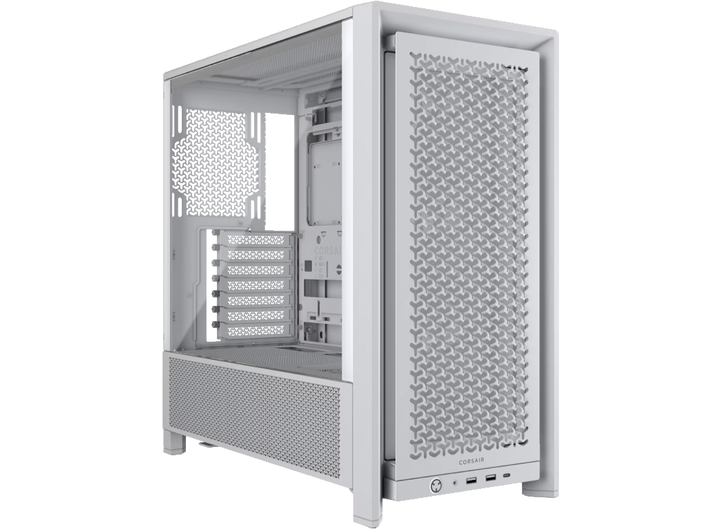 Kucište CORSAIR FRAME 4000D RS Mid-Tower/ATX/kaljeno staklo/bez napajanja/bela - Слика 5