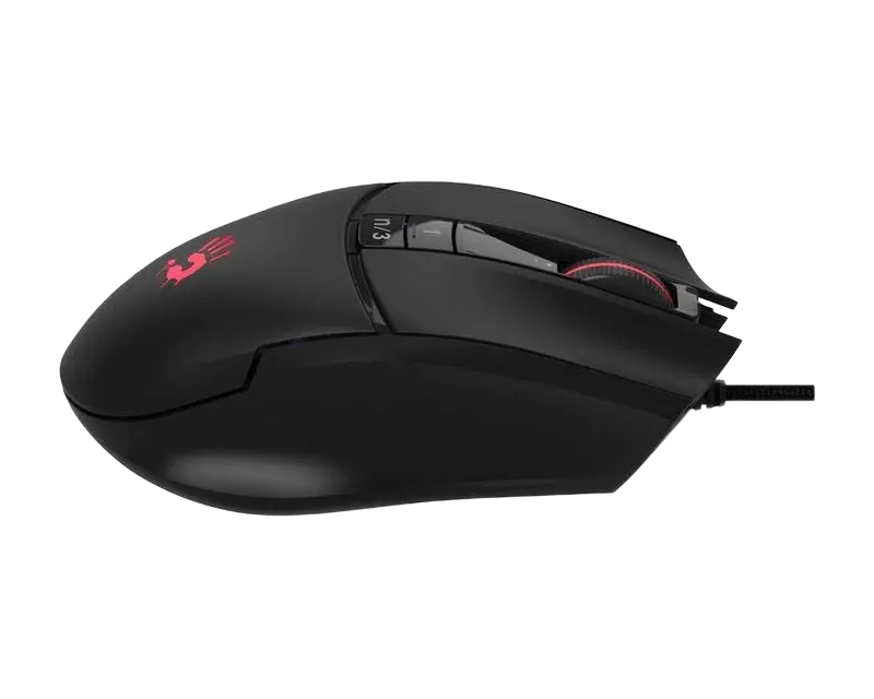 A4 TECH L65 Max Bloody RGB Gaming Stone Black USB miš crni - Слика 2