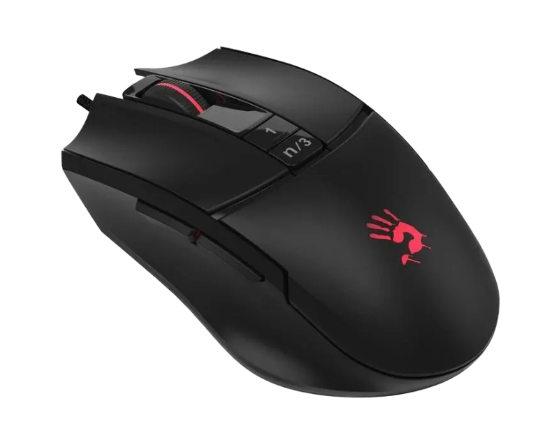 A4 TECH L65 Max Bloody RGB Gaming Stone Black USB miš crni - Слика 3