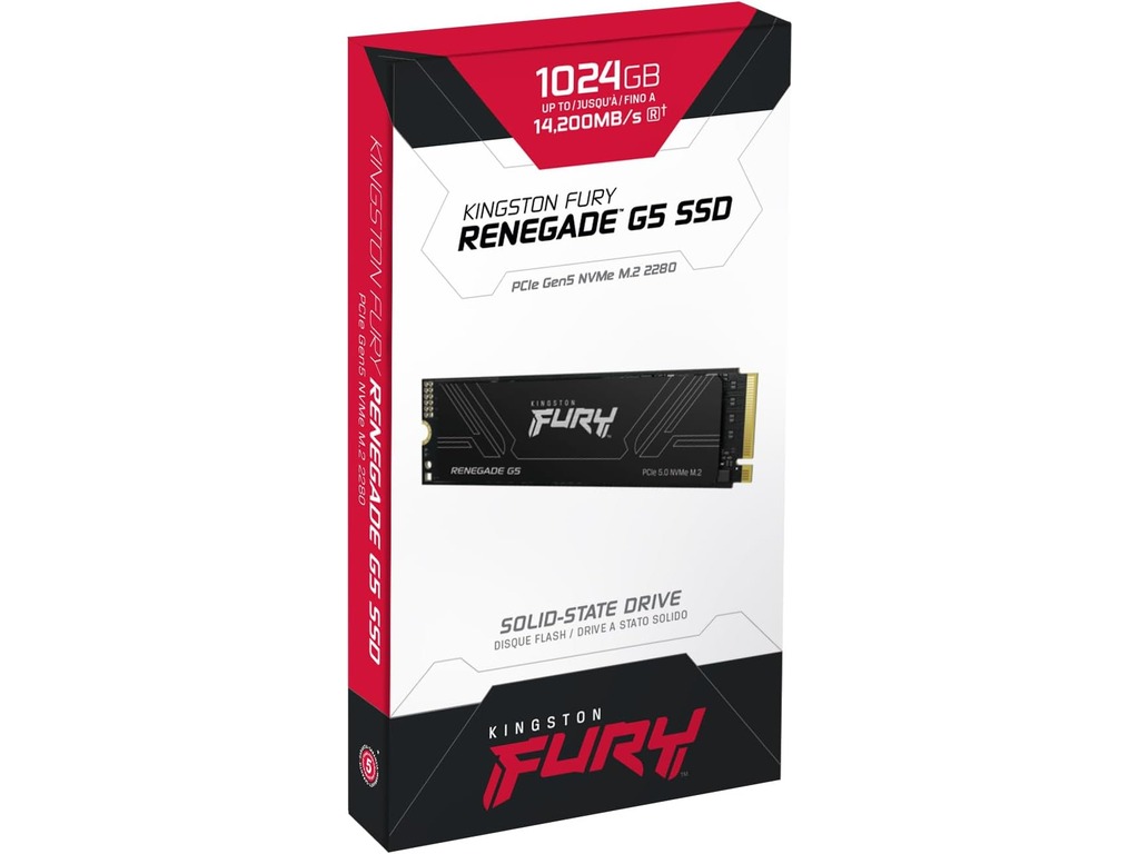 SSD KINGSTON FURY Renegade G5 1024GB/interni/M.2/NVMe/crna - Слика 4