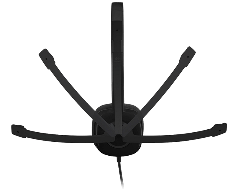 LOGITECH_ H151 Stereo Headset single jack slušalice sa mikrofonom crne - Слика 3