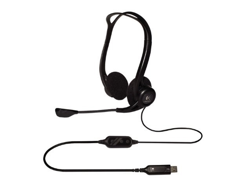 LOGITECH_ PC960 USB Slušalice sa mikrofonom OEM - Слика 2
