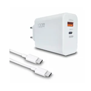 BAVIN Bavitel punjač 120W Usb A+ Type C  + kabl Type C/Type Cbela   KeKe-PD003