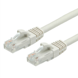 Secomp Value UTP Patch Cord Cat.6A Class EA grey 0.3m
