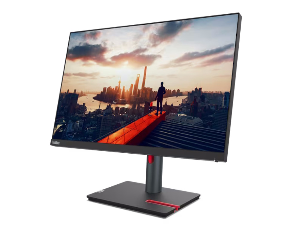 Monitor LENOVO ThinkVision P24h-30 23.8"/IPS/2560x1440/60Hz/4ms/USB,USB C,HDMI,DP,Swivel,Piv,Height - Слика 4