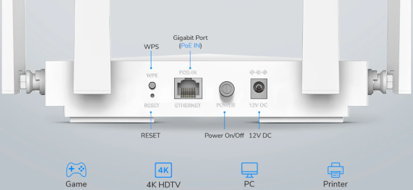 Cudy AP1300D AC1200 Desktop Wireless Access Point - Слика 3