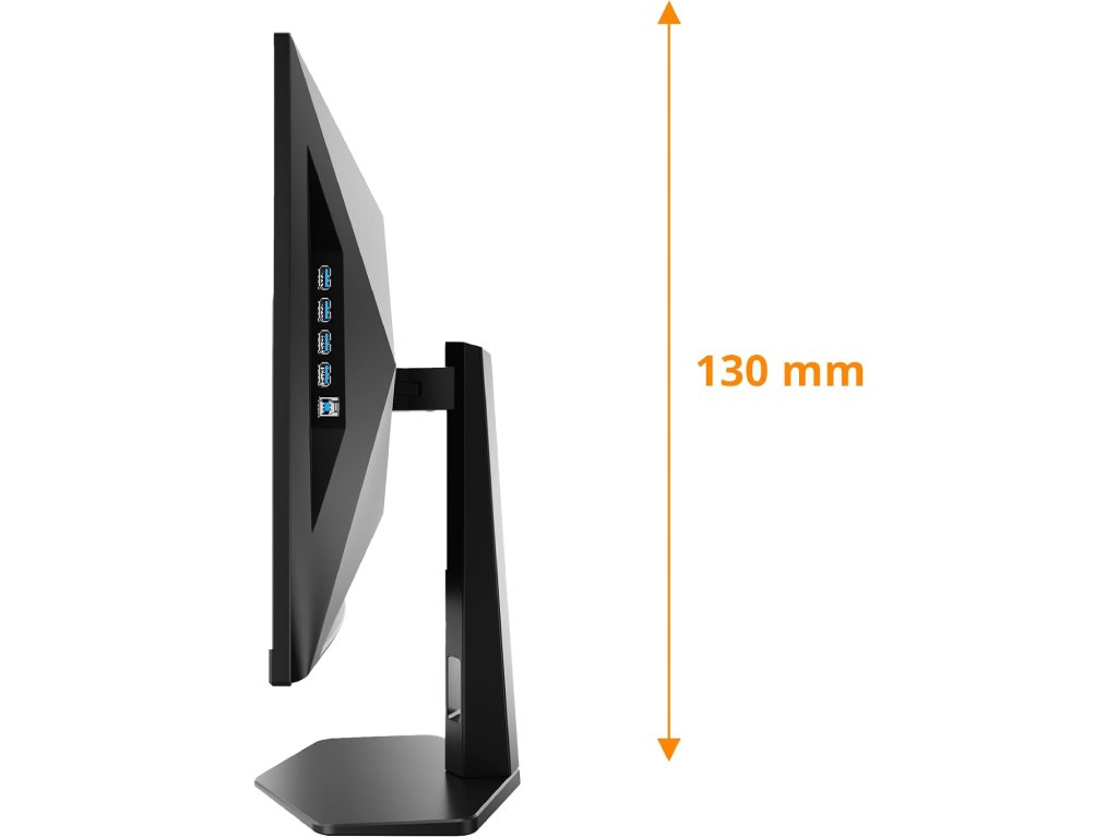 Monitor AOC C27G4ZXU 27"/VA/1920x1080/280Hz/1ms GtG/HDMIx2,DP,USB/freesync/Pivot,visina/VESA/crna - Слика 3