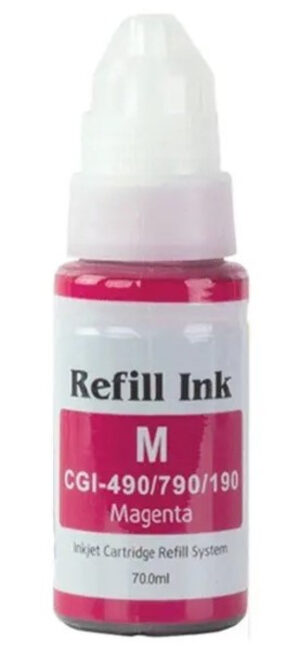 SINOCOPY INKJET GI-490 Dopuna Magenta SINO boja bocica sadrži 70 ml mastila za Canon CNIJM490SC