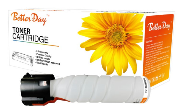Toner BetterDay BH164 TN116/TN117/TN118 zam. kaseta za Minolta 140g 5.5K (1kom) - Слика 2