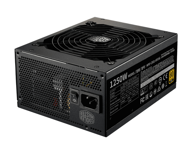 COOLER MASTER MWE Gold V2 1250W napajanje (MPE-C501-AFCAG-3EEU) 10Y - Слика 5