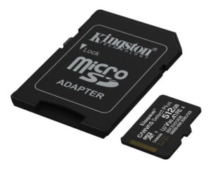 KINGSTON Memorijska kartica U1 V10 SDXC 512GB Canvas Select Plus G3 150R SDCS3/512GB + adapter
