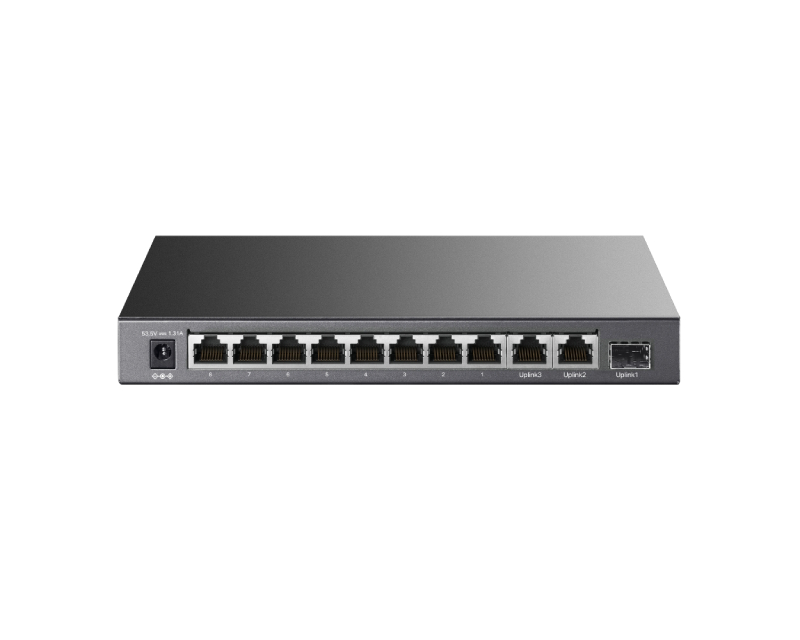 TP-LINK TL-SL1311P POE SWITCH 8PORTA+2GIG. - Слика 5