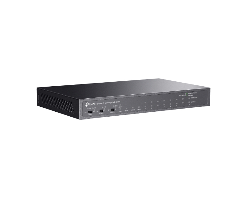 TP-LINK TL-SL1311P POE SWITCH 8PORTA+2GIG. - Слика 2