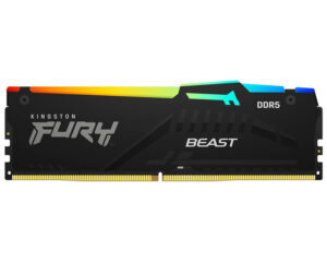 KINGSTON DIMM DDR5 16GB 6000MT/s KF560C30BBA-16 FURY Beast RGB EXPO