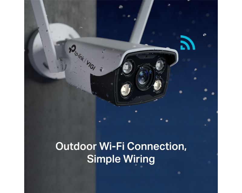 TP-LINK VIGI C340-W Bullet kamera WiFi Full-Colour 4mm IR30m - Слика 3