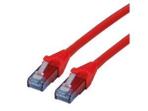 Secomp Roline S/FTP (PiMF) PatchCord Cat6A/CompLv, LSOH, crvena, 1.0m