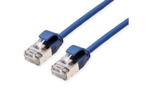 Secomp Roline S/FTP (PiMF) PatchCord Cat6A/CompLv, LSOH, plava, 2.0m