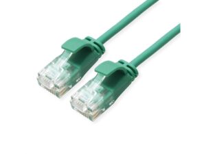 Secomp Roline S/FTP (PiMF) PatchCord Cat6A/CompLv, LSOH, zelena, 2.0m