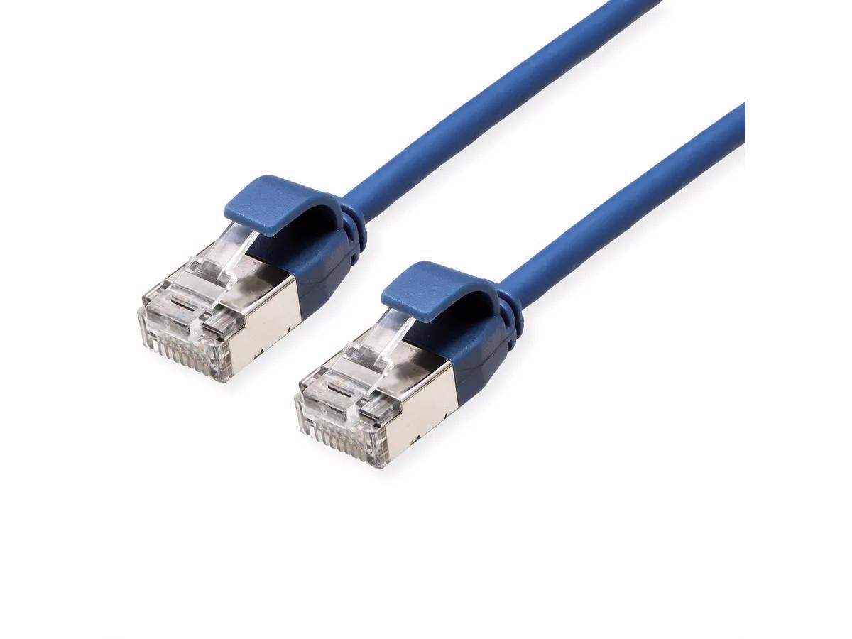 Secomp Roline U/FTP Data Center PatchCord Cat6A/Cl.EA Slim LSOH plava 3.0m