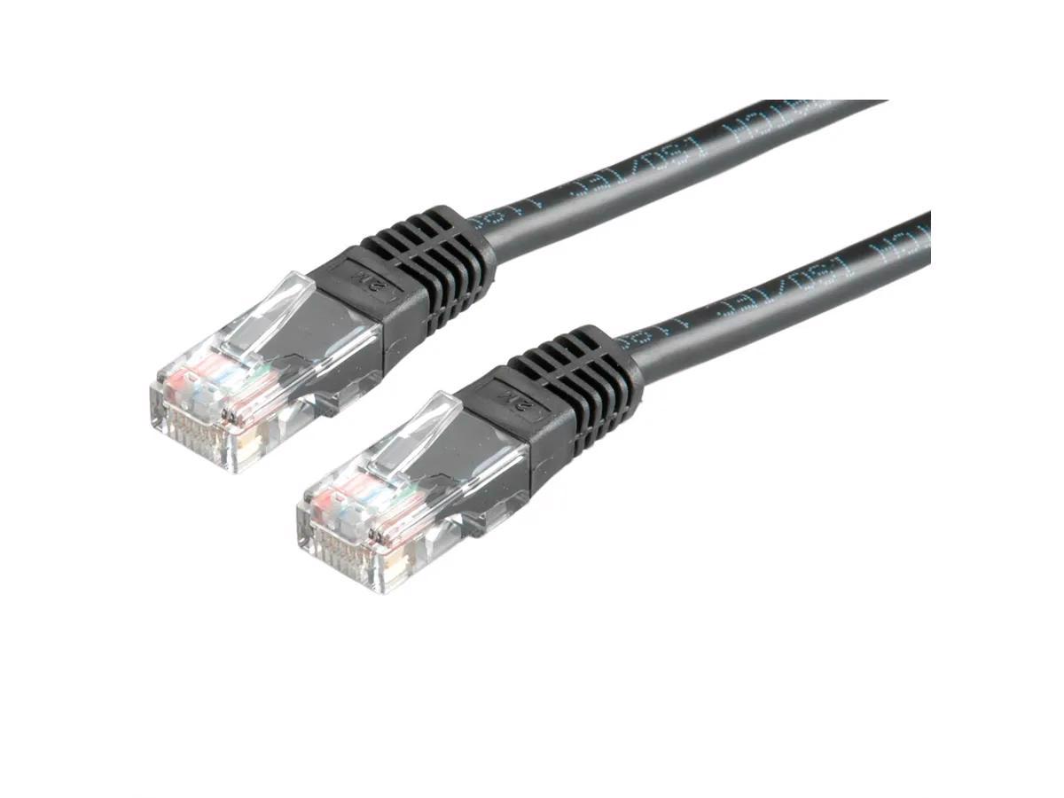 Secomp Roline UTP Data Centar PatchCord Cat6A, Slim, LSOH, crni 1.5m