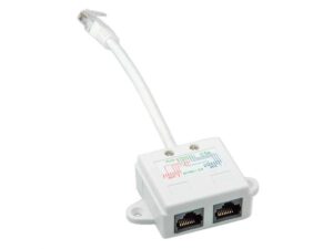 Secomp Value T Adapter, 1xRJ45 M to 2xRJ45 F, UTP
