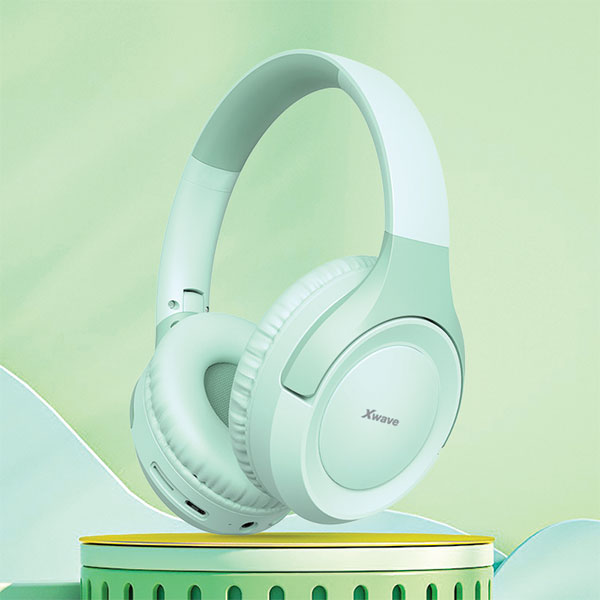 Xwave MX100 green Bluetooth slušalice stereo sa mikrofonom/v5.3/FM/Aux/microSD - Слика 4