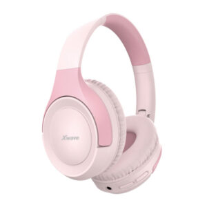 Xwave MX100 pink Bluetooth slušalice stereo sa mikrofonom/v5.3/FM/Aux/microSD