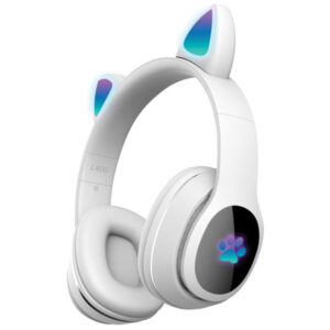 Xwave L400 white Bluetooth slušalice stereo sa mikrofonom/v5.3/FM/Aux/microSD
