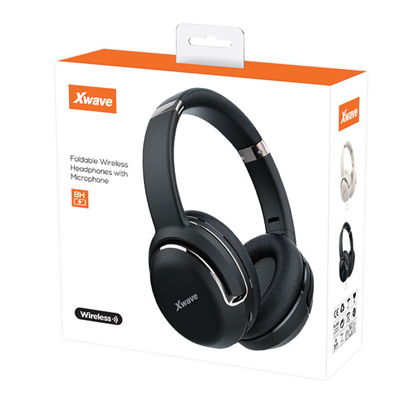 Xwave TWS600 black Bluetooth slušalice stereo sa mikrofonom/v5.3/FM/Aux/microSD - Слика 4