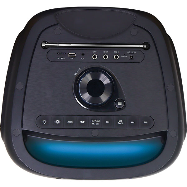 Xwave Party 1022 Bluetooth zvučnik TWS/100W/FM/USB/TF/AUX/2 x 10"/LED RGB color - Слика 3