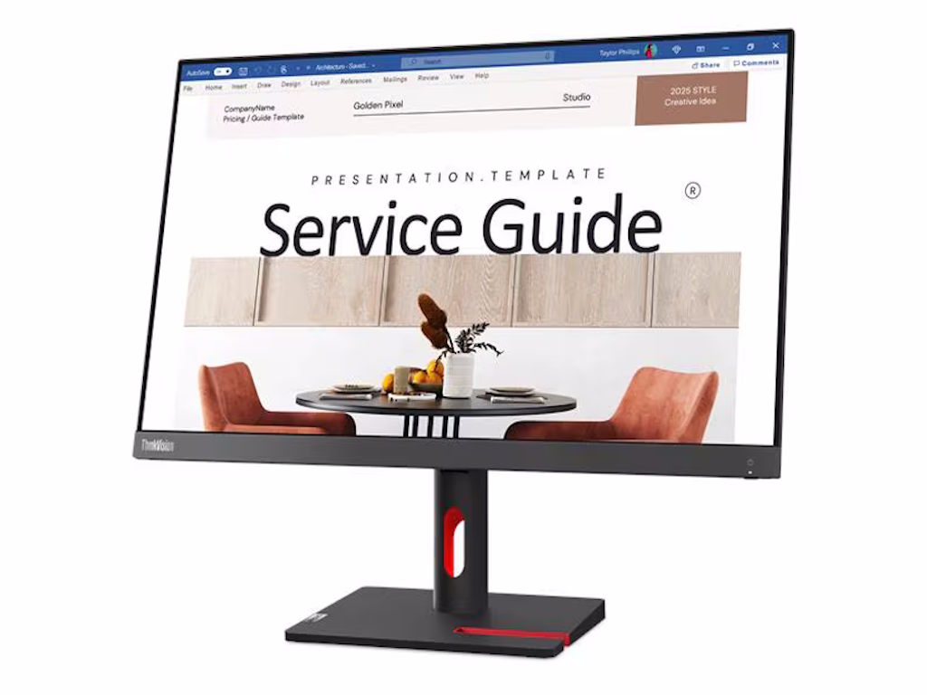 Monitor LENOVO ThinkVision S24i-30 23.8"/IPOS/1920x1080/100Hz/4ms/2x HDMI,VGA - Слика 3