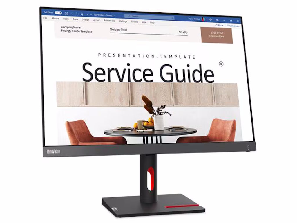 Monitor LENOVO ThinkVision S24i-30 23.8"/IPOS/1920x1080/100Hz/4ms/2x HDMI,VGA - Слика 4