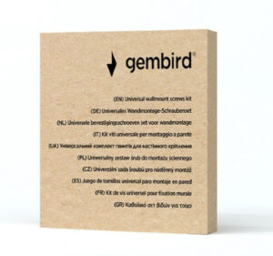 GEMBIRD WM-KIT-01 Univerzalni komplet šrafova za montažu na zid TV nosaca