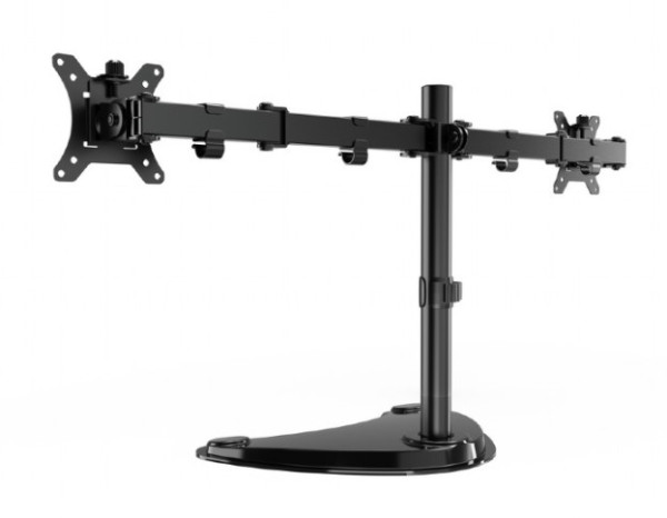 MS-D2ST-02 Gembird Duplo Stono postolje za monitor (rotiranje, naginjanje, okretanje), 13-32 max.8KG - Слика 4