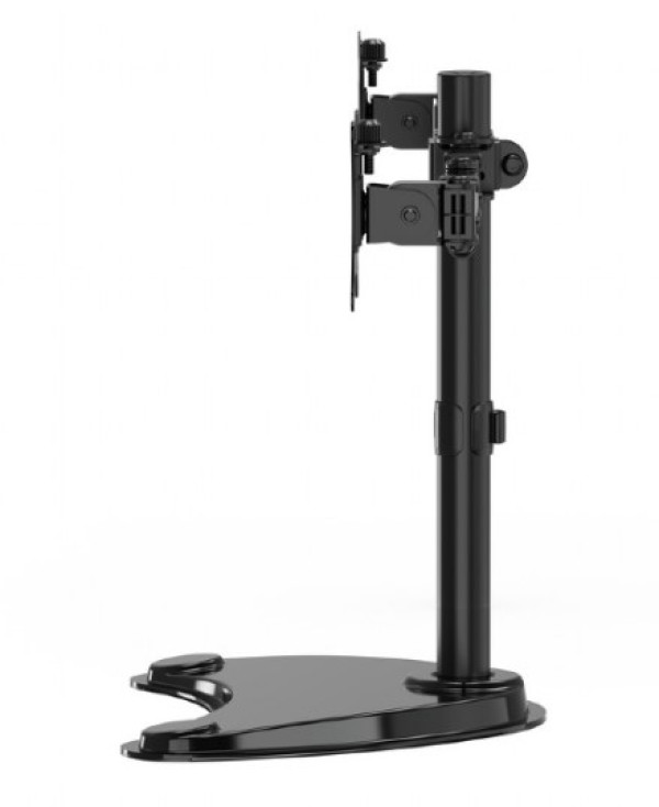 MS-D2ST-02 Gembird Duplo Stono postolje za monitor (rotiranje, naginjanje, okretanje), 13-32 max.8KG - Слика 2