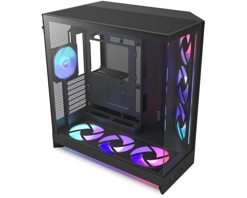 NZXT H9 Flow RGB+ Gaming kućište crno (CM-H92FB-P1) - Слика 6