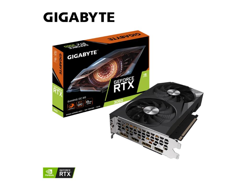 Graficka karta GIGABYTE RTX 3060 GAMING OC 2.0 NVD/8GB/GDDR6/128bit/crna - Слика 7
