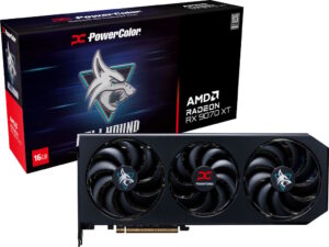 Graficka karta POWER COLOR RX 9070 XT  Hellhound AMD/16GB/GDDR6/256 bit/crna
