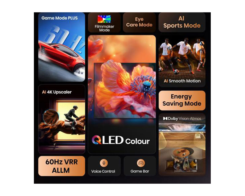 HISENSE 50 inča 50E7Q QLED 4K UHD Smart TV - Слика 2