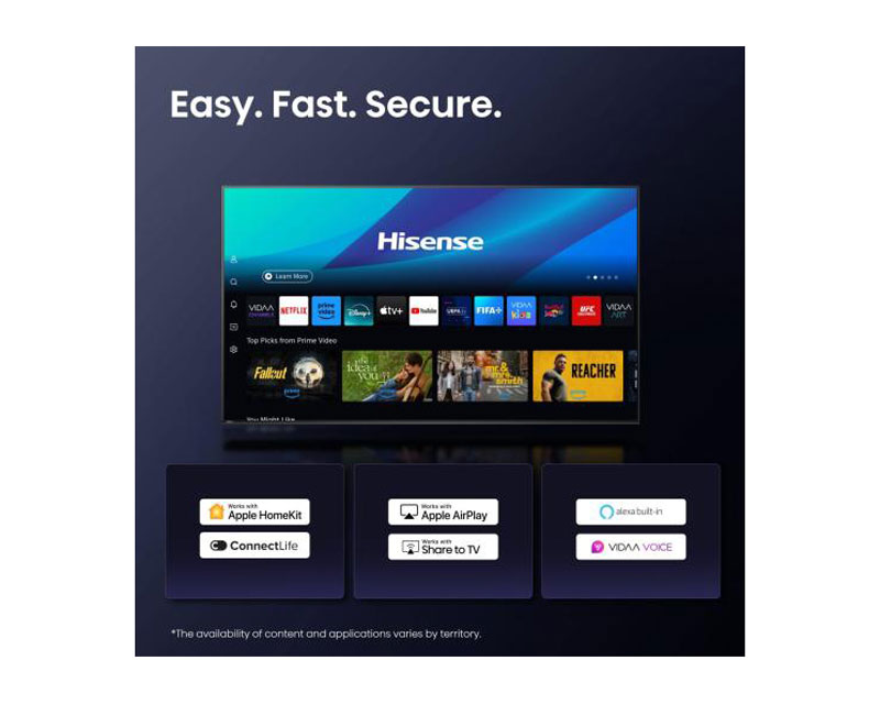 HISENSE 50 inča 50E7Q QLED 4K UHD Smart TV - Слика 3
