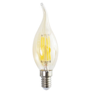 Xled E14 5W C35 Filament Sijalica dimabilna,2700K,220V,600Lm,35*123mm,Ra≥80 PF≥0.5 amber
